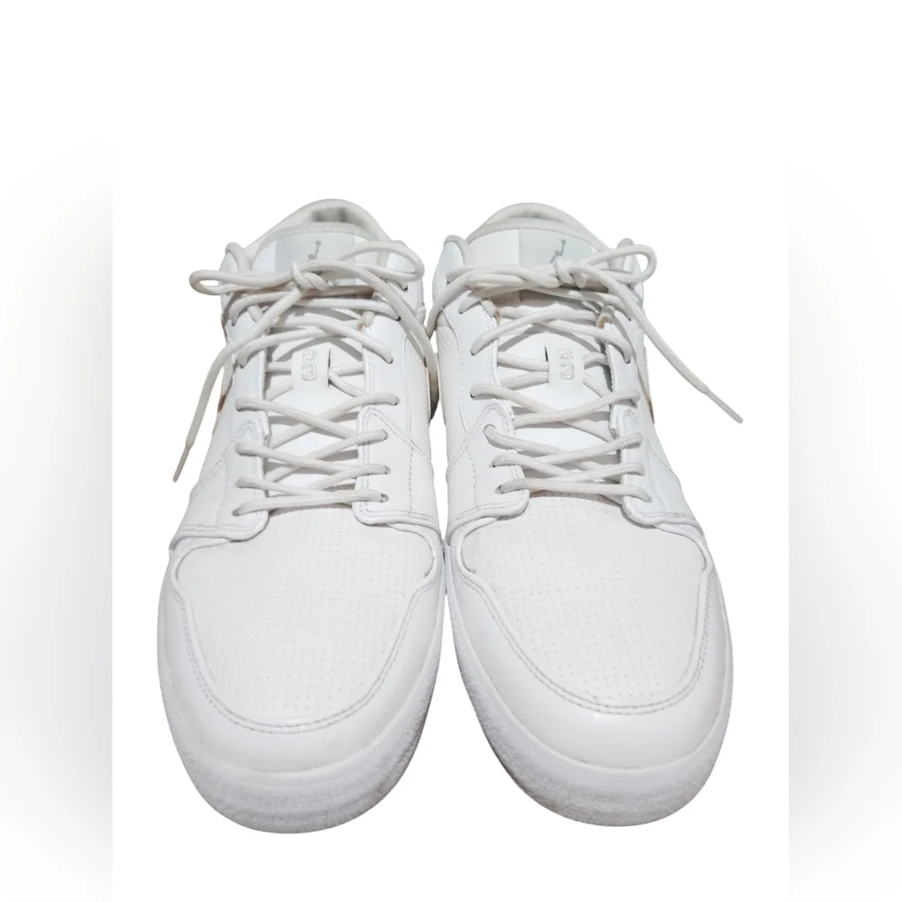 Jordan 1 V.2 Low White Patent Size 11.5 Sneakers